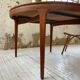 Round table 120-230 cm scandinavian samcom arne hovmand olsen