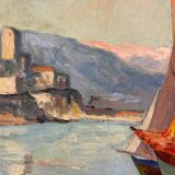 Alexandre Gaillard-Deschamps (1903-1984) - Return from Fishing in Corsica