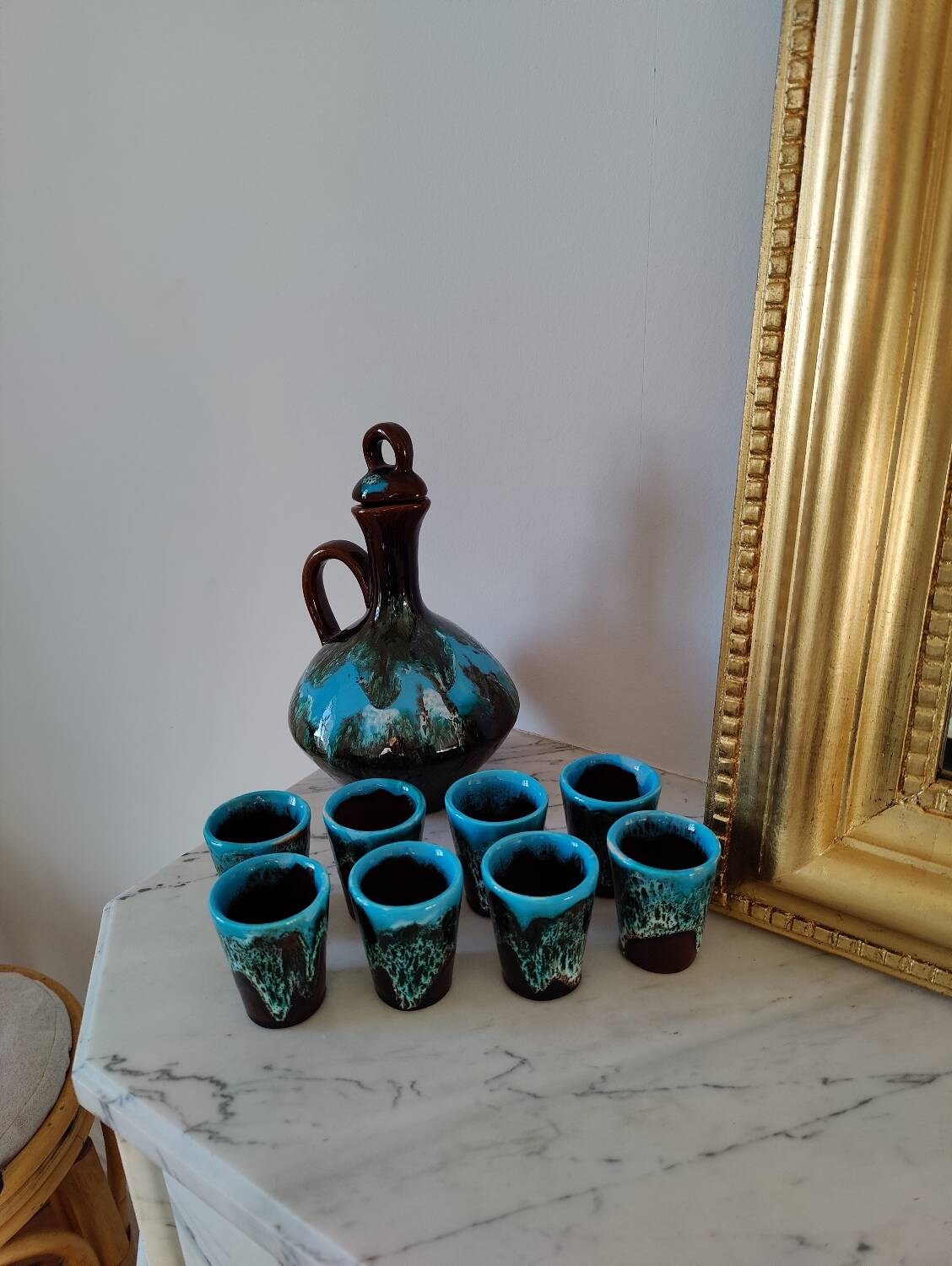 Vallauris liqueur service