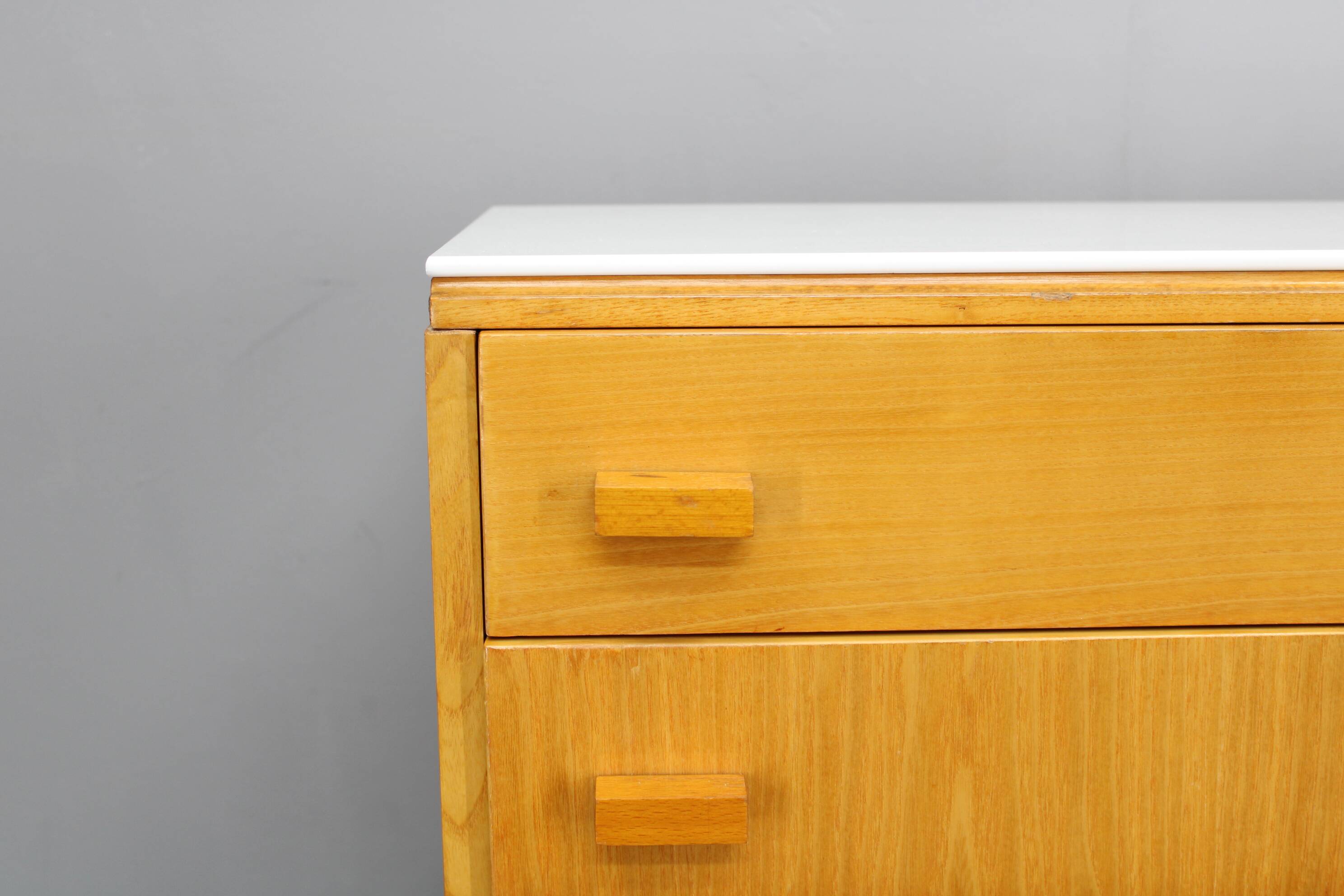 1960s Frantisek Mezulanik Pair of Chest of Drawers, Czechoslovakia