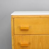 Paire de commodes Frantisek Mezulanik des années 1960, Tchécoslovaquie