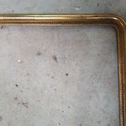 old frame napoleon III foliage 50 cm x 40 cm gilded wood