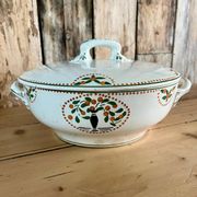 Longwy iron earth soup tureen