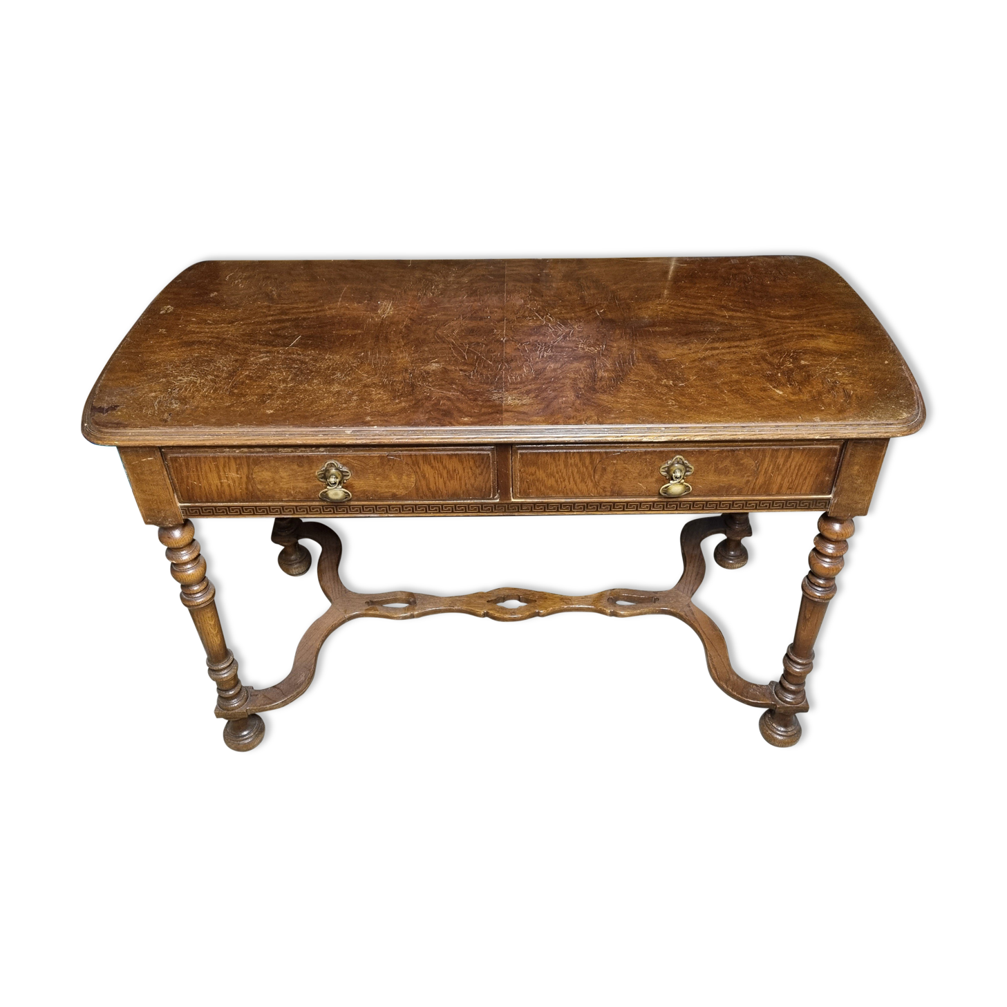 Old wood desk