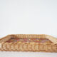 Wicker top flower pattern 1970