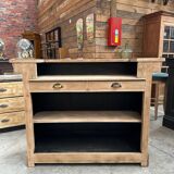 Solid oak bar from the 1950s
