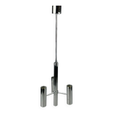 Lustre Spoutnik à 6 flammes des années 60 des années 70 par Hustadt Leuchten Allemagne