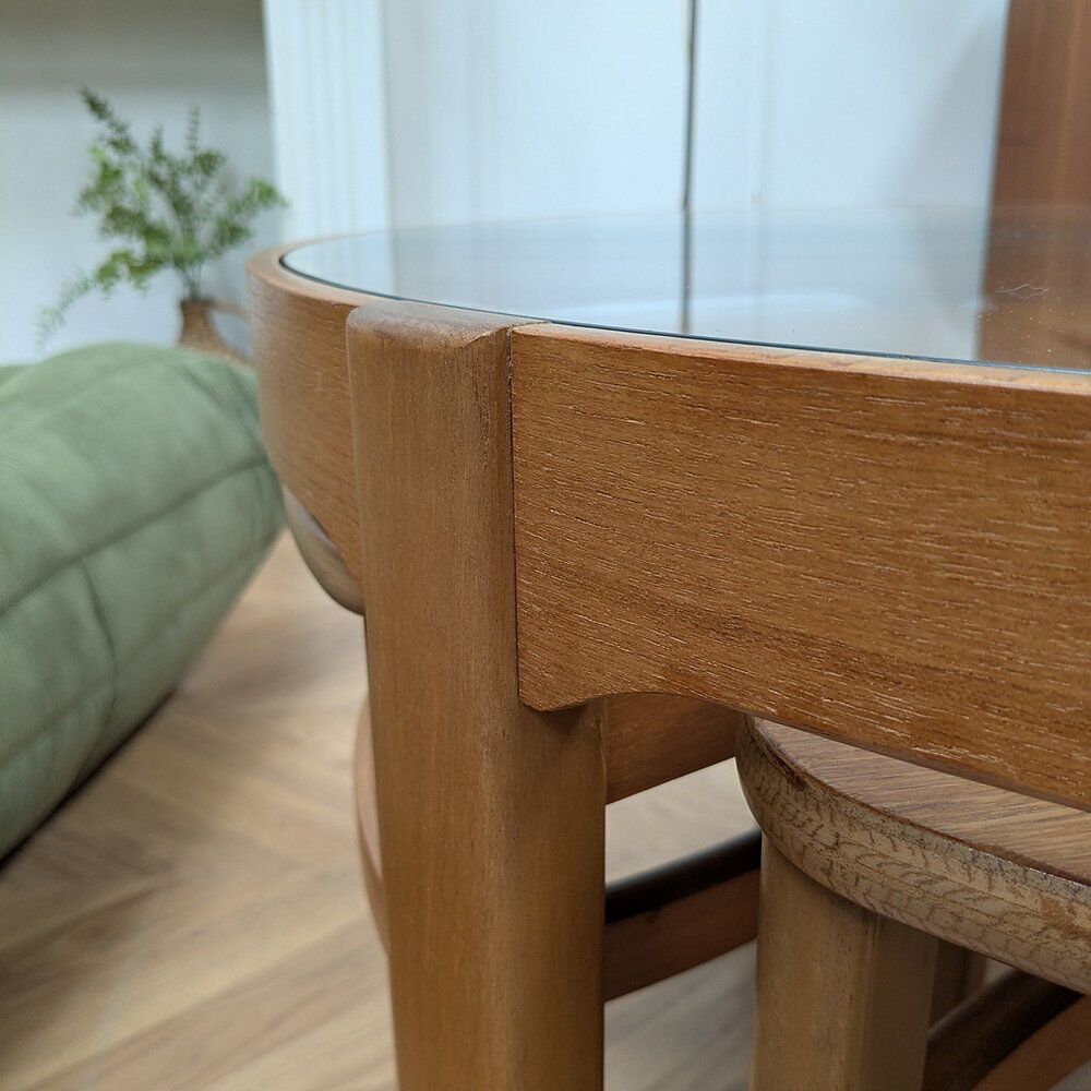 Vintage Nathan coffee table from the 1960s.