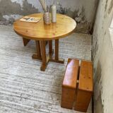 Les Arcs stools and table  1960