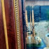 Ancienne coiffeuse triptyque époque fin 19ème - début 20ème