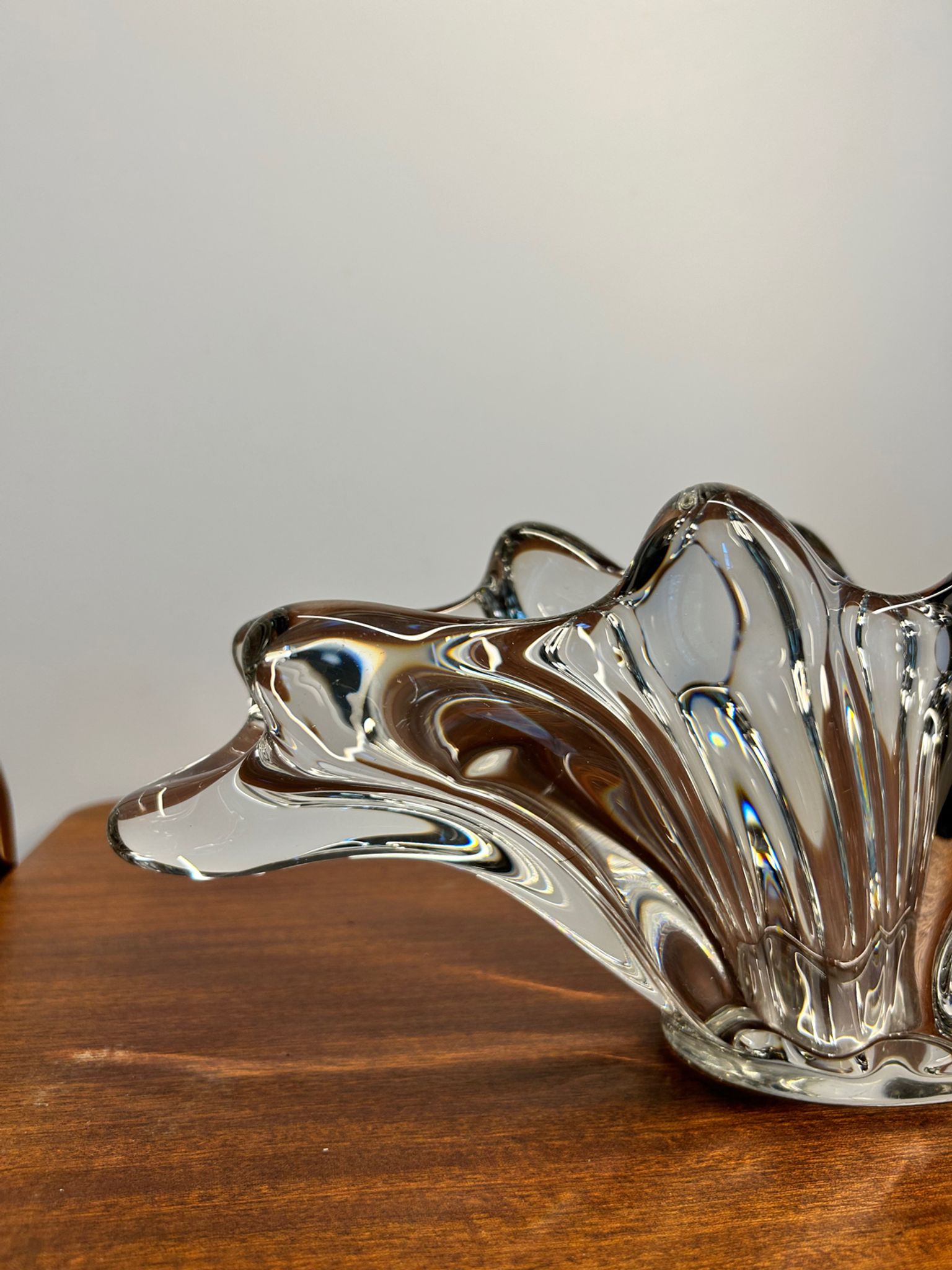 60s crystal bowl