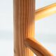 2 vintage chairs in pinewood with braided seat, 1970s