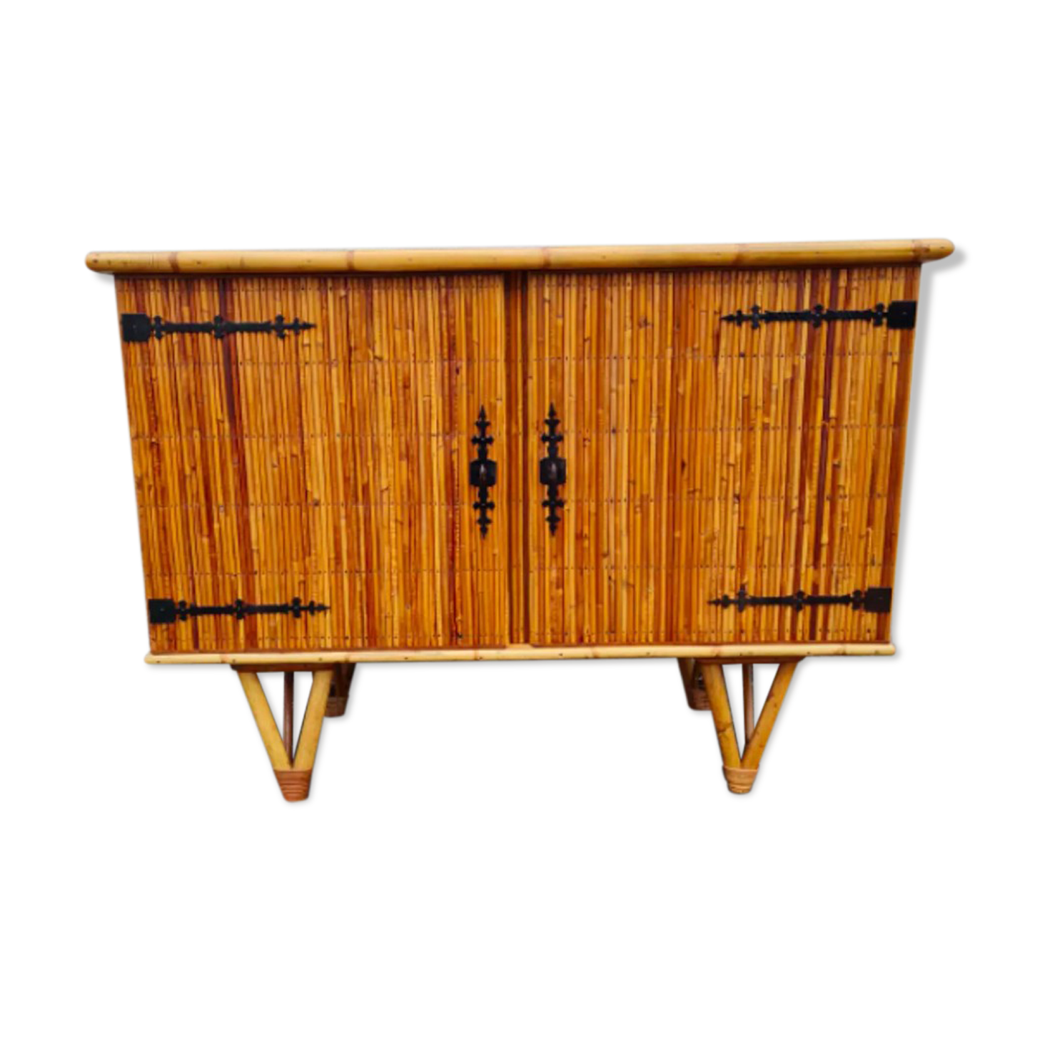 Rattan buffet 1950
