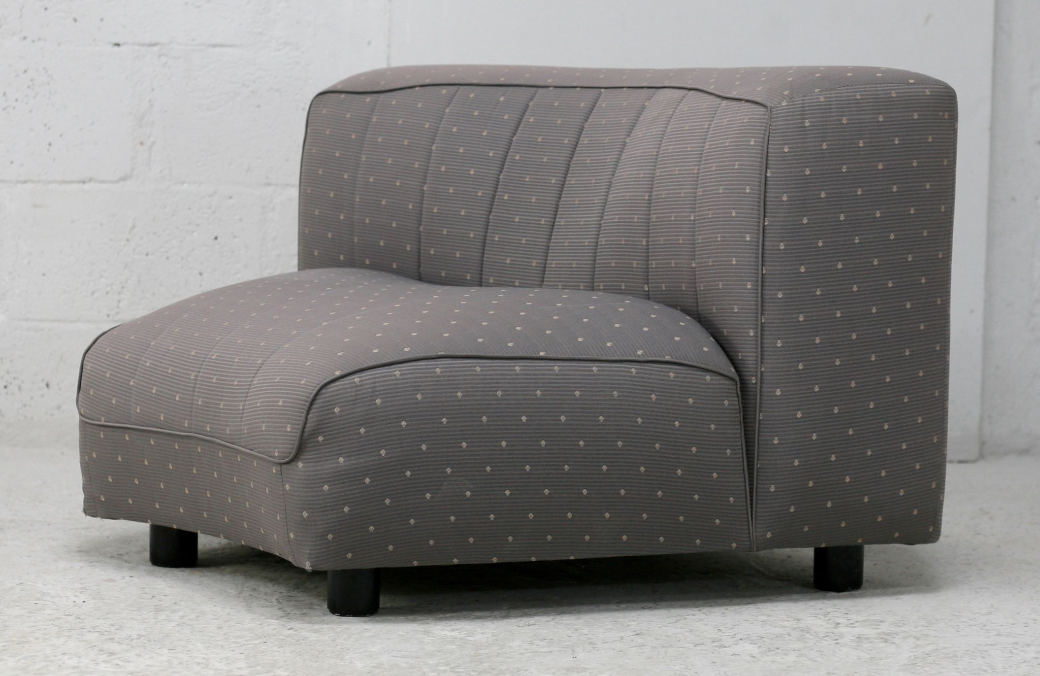 Novemila driver with wide back (rare) by Tito agnoli, Arflex, Italy, circa 1970