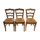 3 mulched chairs