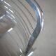 Lot 2 chaises métal chromé Gastone Rinaldi