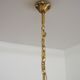 Lustre vintage Lucien Gau Paris en bronze
