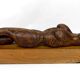 Important Sculpture of a Woman's Body, Cedar and Oak, Brutalism, 1970