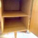 Bureau vintage  frandem années 60 - chêne doré - 3 tiroirs + 1 porte
