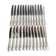 Box of 24 knives – Silver plated