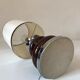 Vintage brown ceramic lamp 70