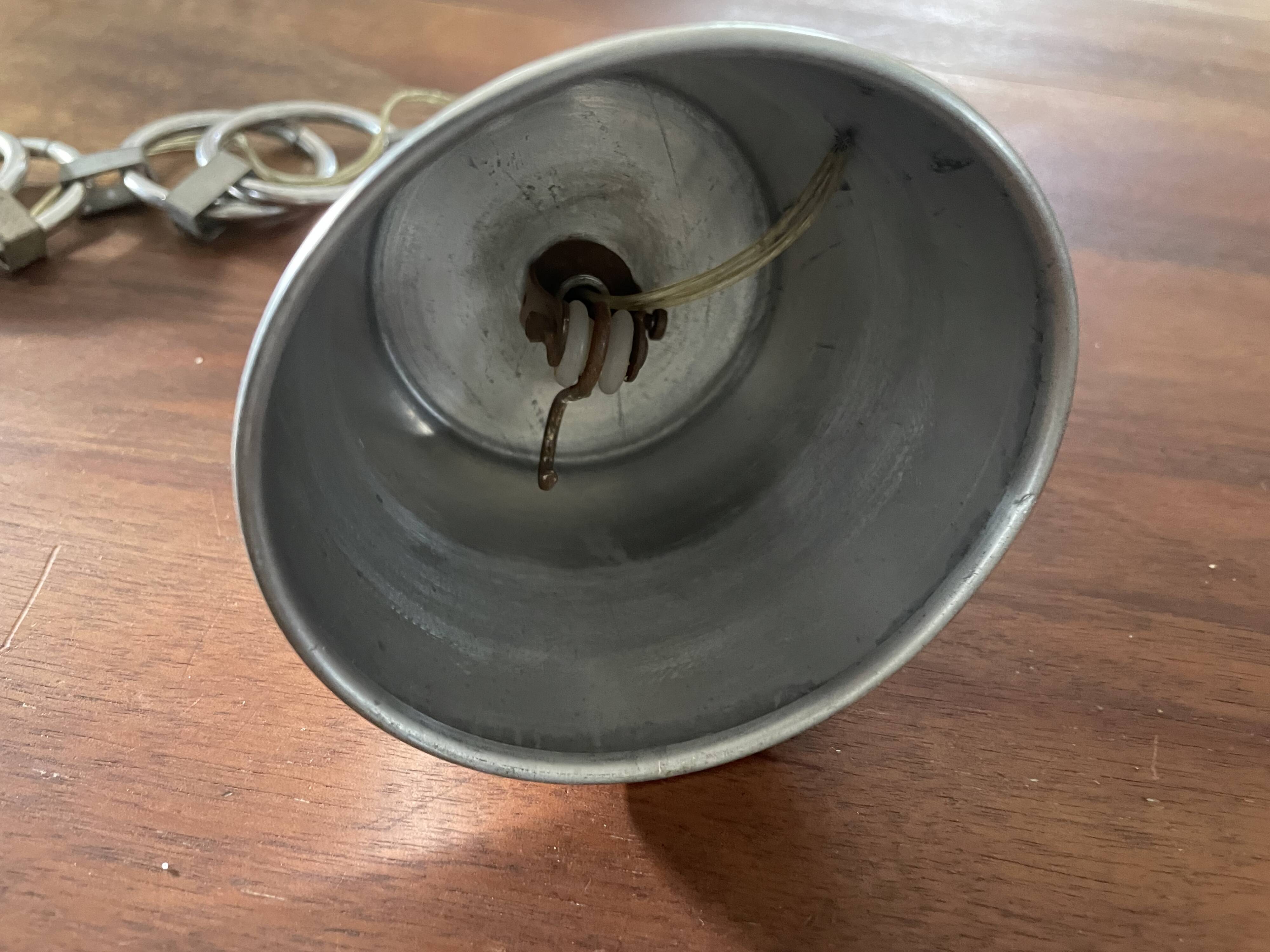 Targetti Sankey vintage opaline pendant light