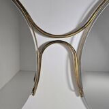 Large modern Italian wall mirror from the mid-20th century.