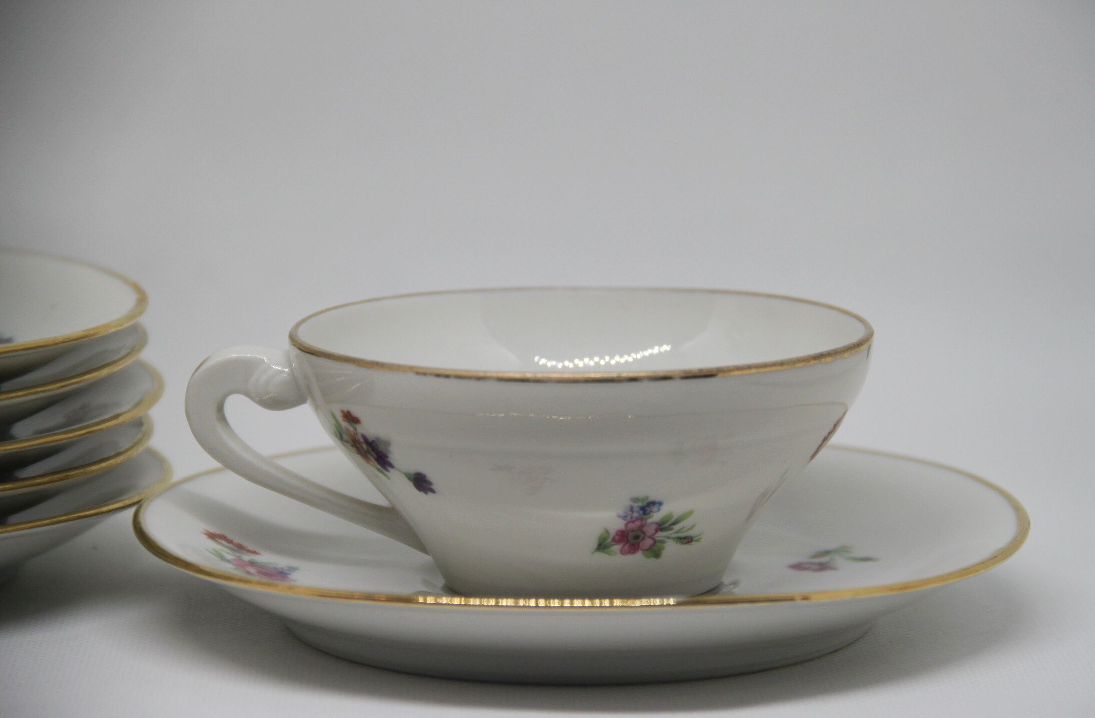 Set of 6 porcelain cups - PL France