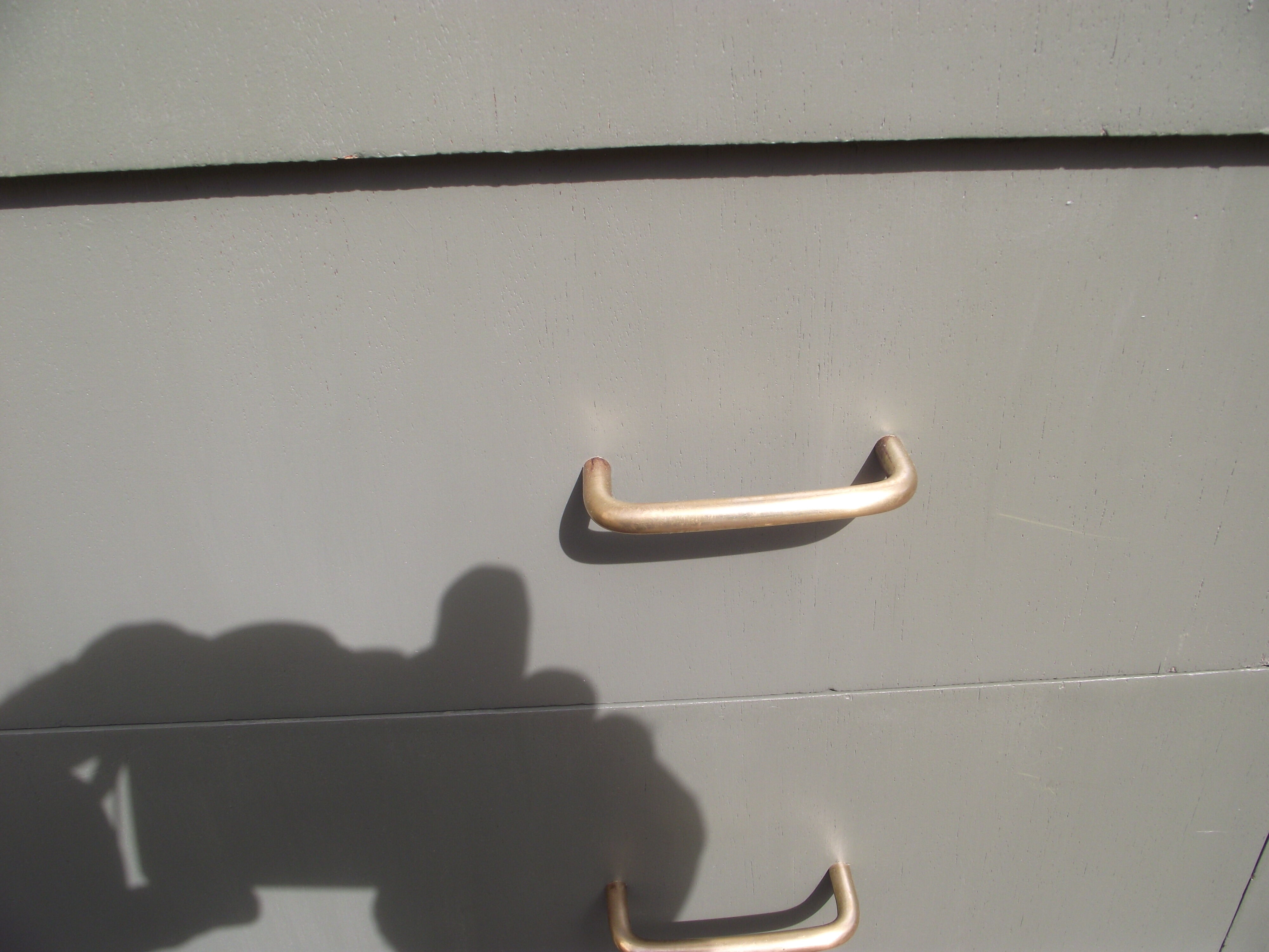Commode peinte des années 50/60