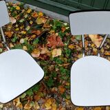 Pair of chairs in formica