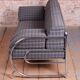 Bauhaus Sofa in Chrome and Fabric from Robert Slezak, Czech, 1930s