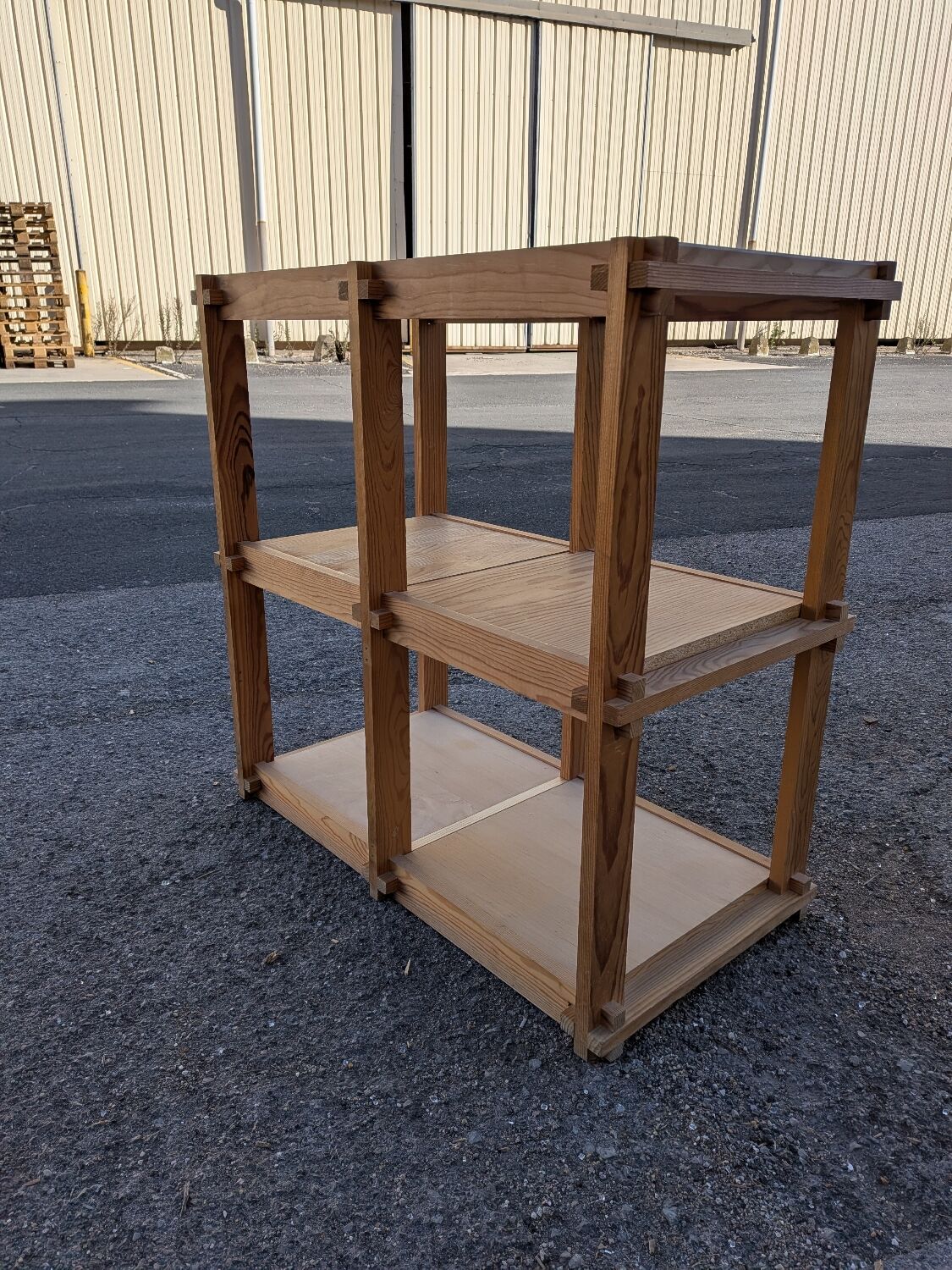 Small pine furniture from the 1970s.