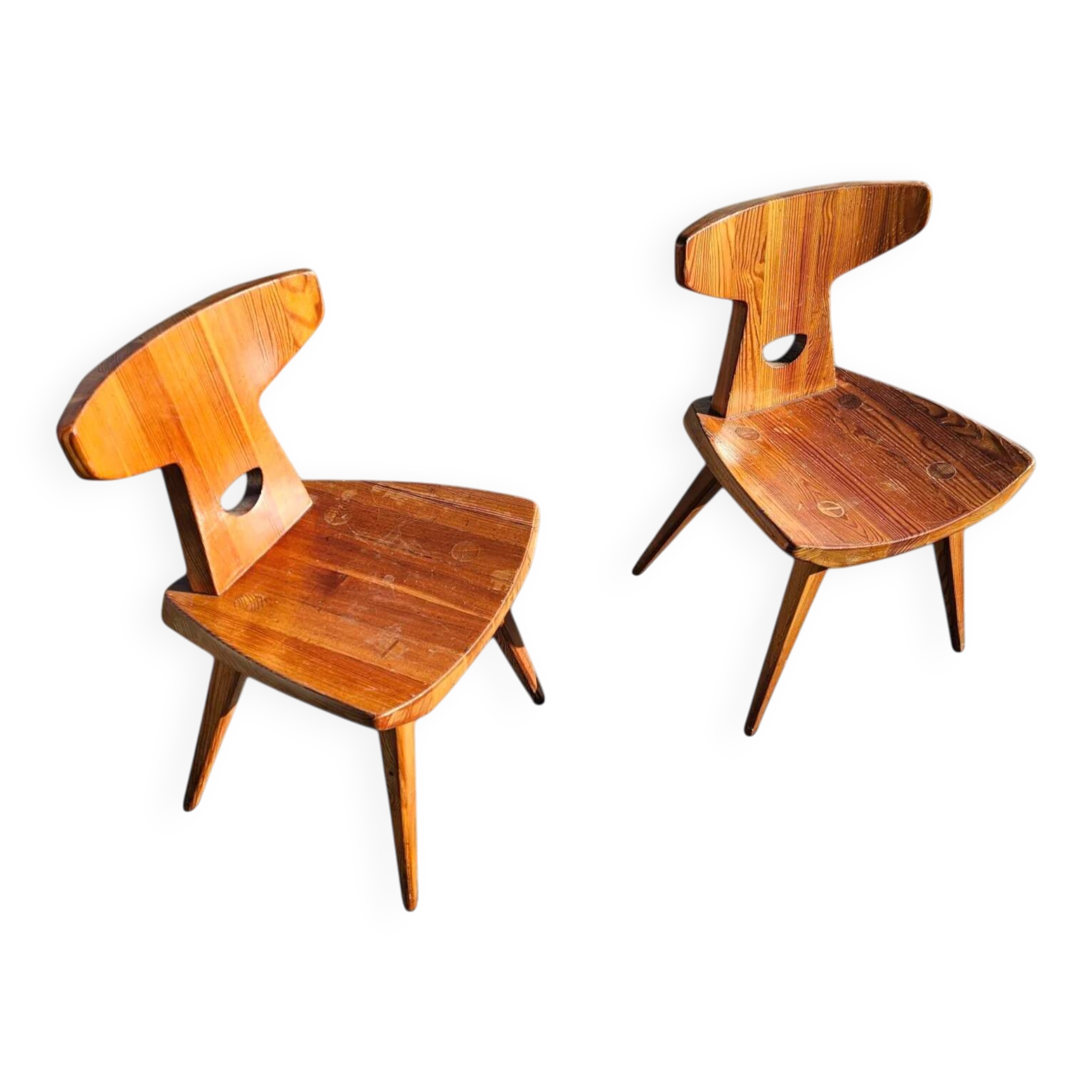 Set of two chairs by Jacob Kielland-Brandt for I. Christiansen, 1960s