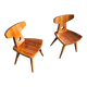 Set of two chairs by Jacob Kielland-Brandt for I. Christiansen, 1960s