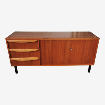 Enfilade teck et noyer scandinave