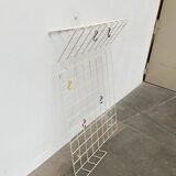 Mid-century German minimalist rope coat rack from the 1960s.