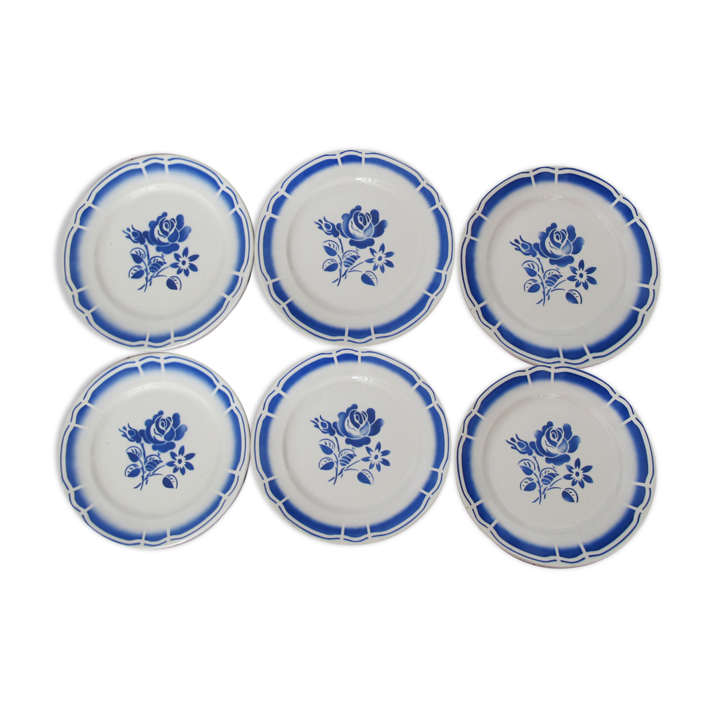 6 Badonviller flat plates