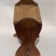 Antique monastry wabi sabi stool or hocker