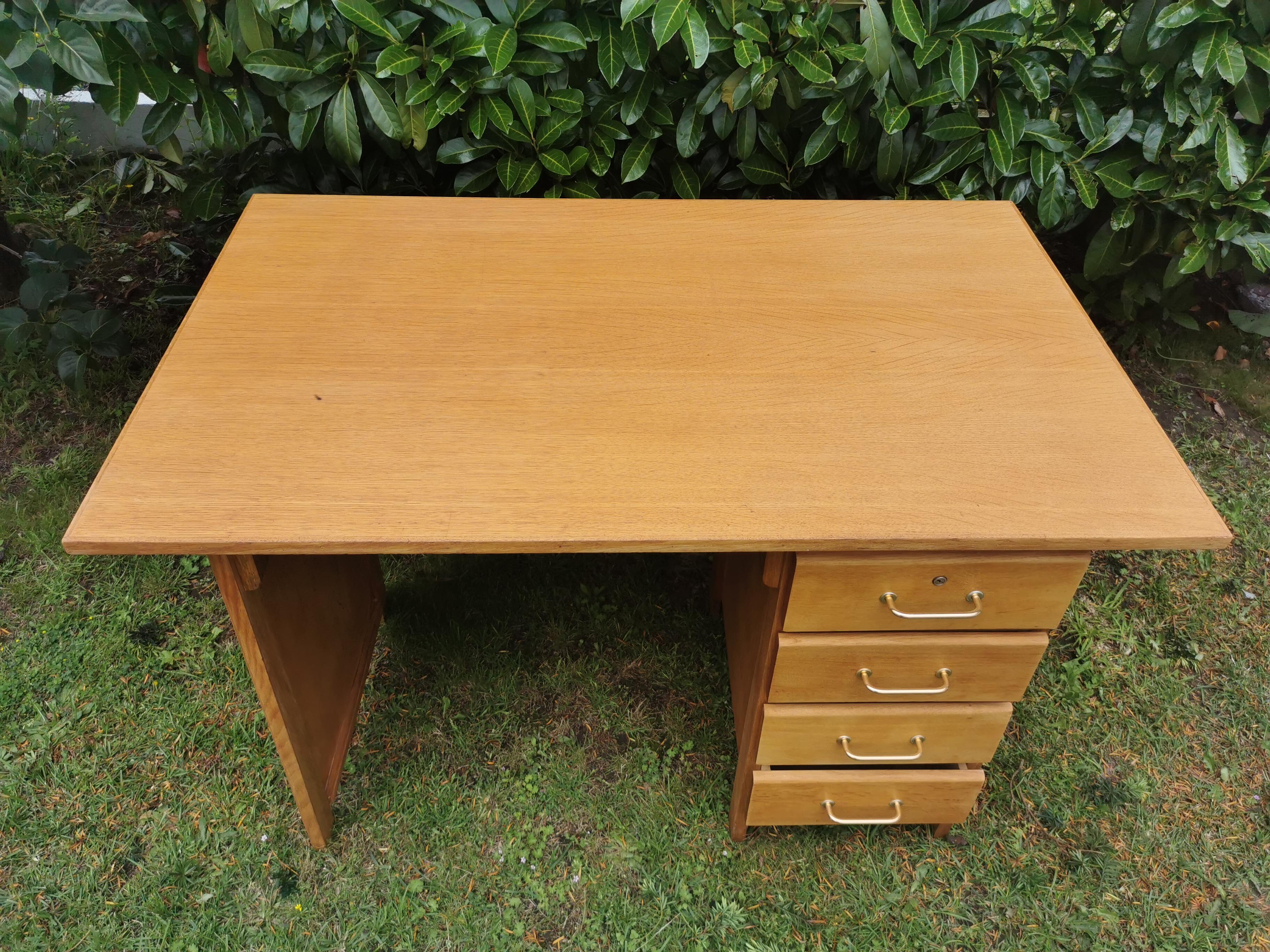 Vintage oak desk