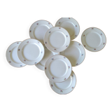 10 Assiettes à dessert Badonviller