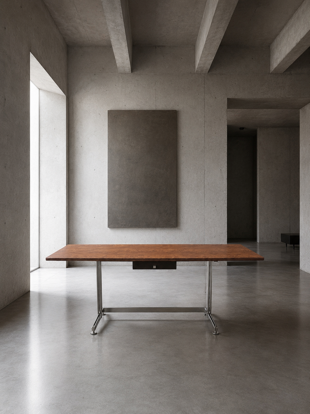 Office director Jules Wabbes with drawer, Belgium-1950