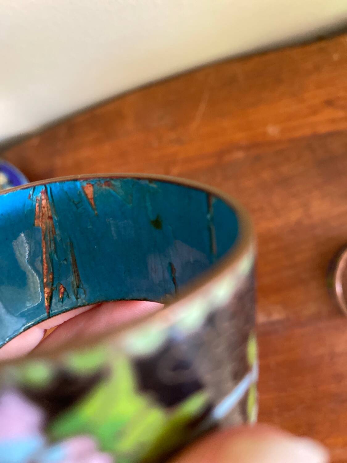 Decorated napkin rings