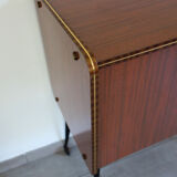 Furniture bar with wheels 60s