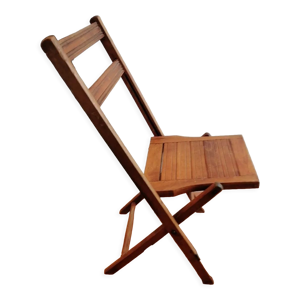 chaise pliante en bois