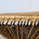 Diabolo rattan coffee table