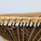 Diabolo rattan coffee table