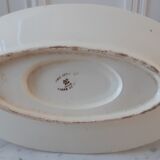 Saucière Creil and Montereau Terre de Fer XIXth century