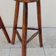 Pair of vintage brutalist high stools