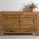 Petit buffet ancien à deux portes (c.1900) #4