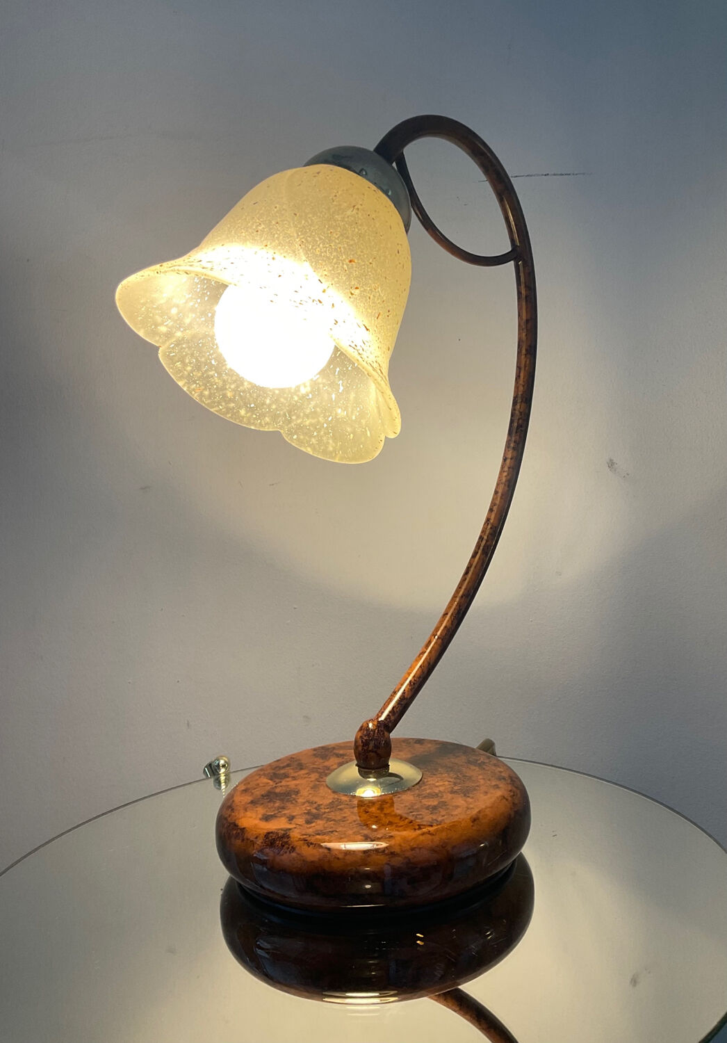 Pair of Italian lamps from the 70s-80s